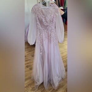 Formal Blush Pink Dress 

Prom | Formal | Wedding | Engagement

Women U.S Small